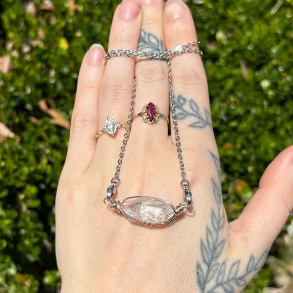 Quartz interchangeable necklace - Picture 2 of 5